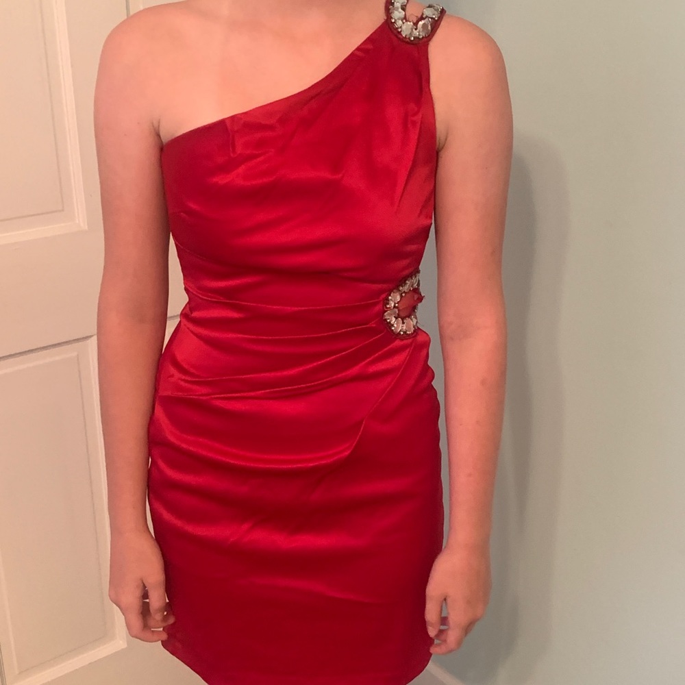 Sexy Teeze Me One Shoulder Cocktail Dress